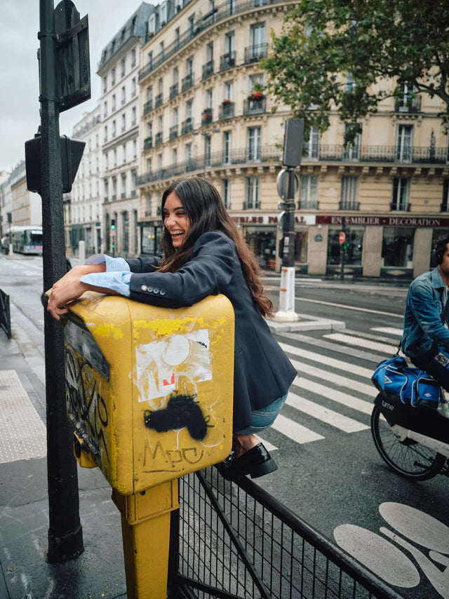 Mos Mosh Salute Navy Anine Lea Blazer