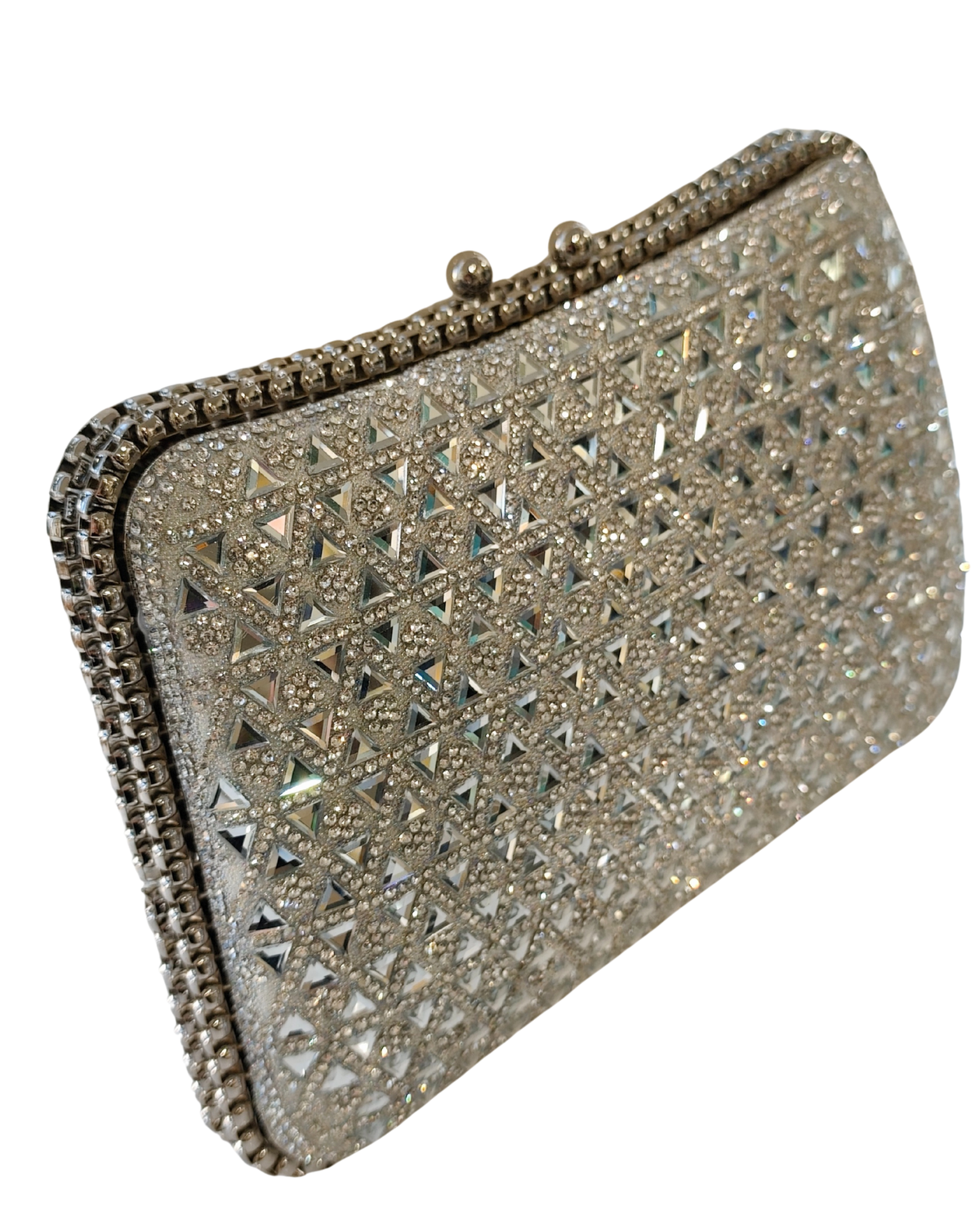 Dekers Shimo Shimo Vintage Purse Clip Closure - Silver