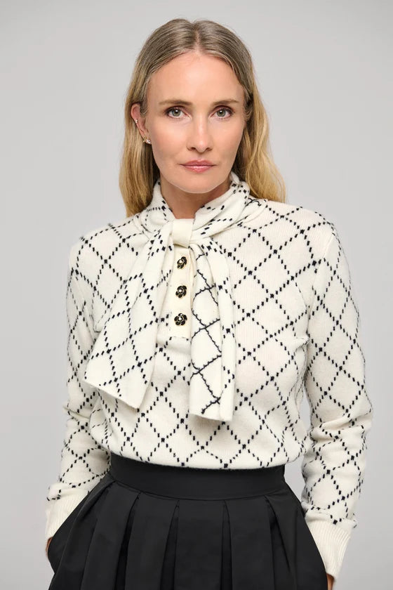 Dea Kudibal Merino Wool Krystie Argyle Sweater