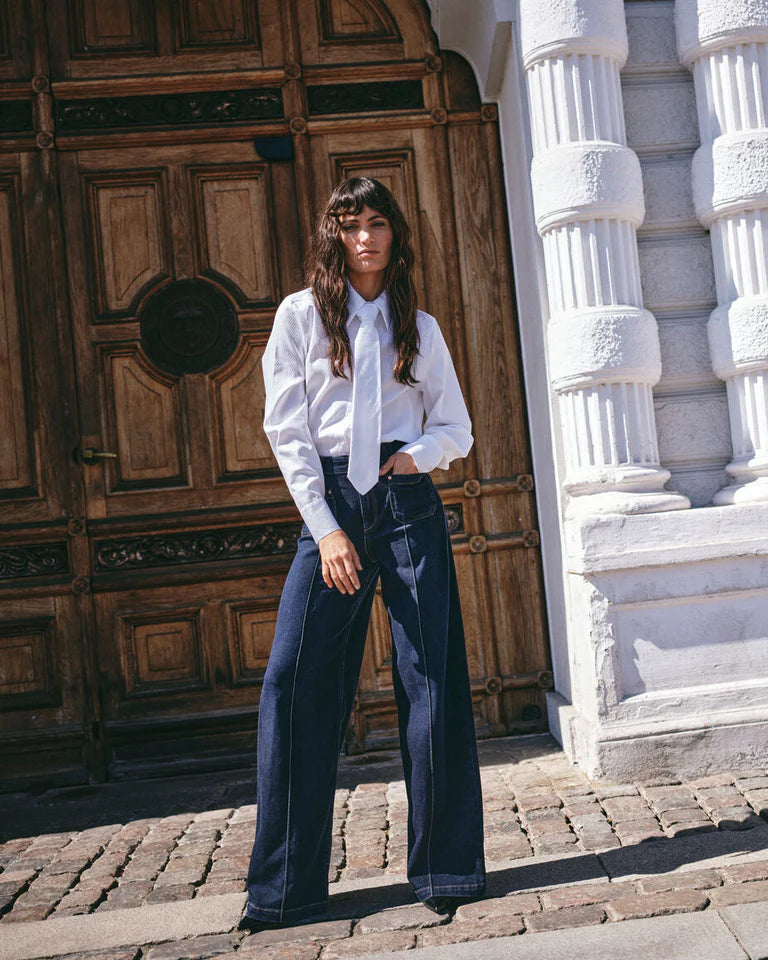 Mos Mosh Dark Blue Long Colette Lyon Jeans