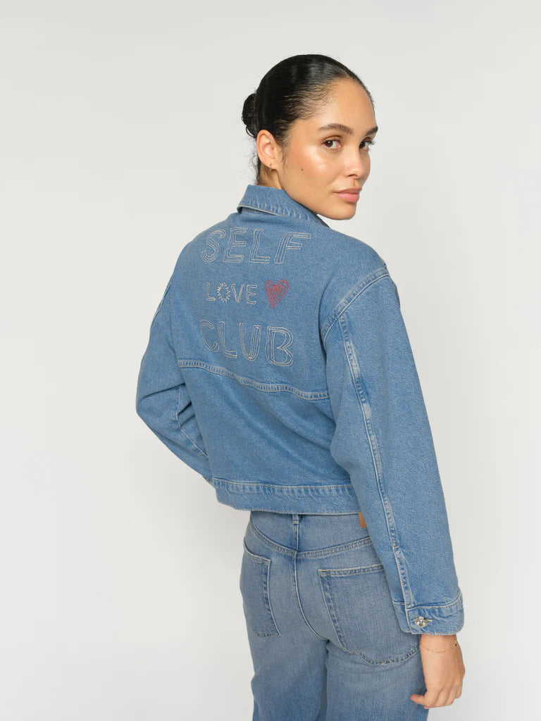Mos Mosh Mavi Jentra Jacket - Light Blue