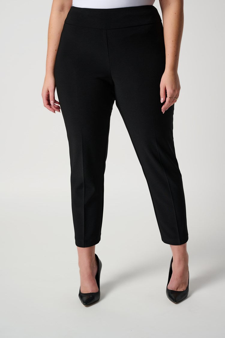 Joseph Ribkoff Black Classic Cropped Pants