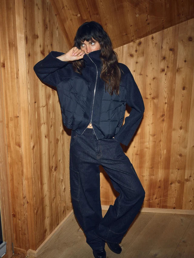HEYANNO Salute Navy Harriet Loisa Jacket