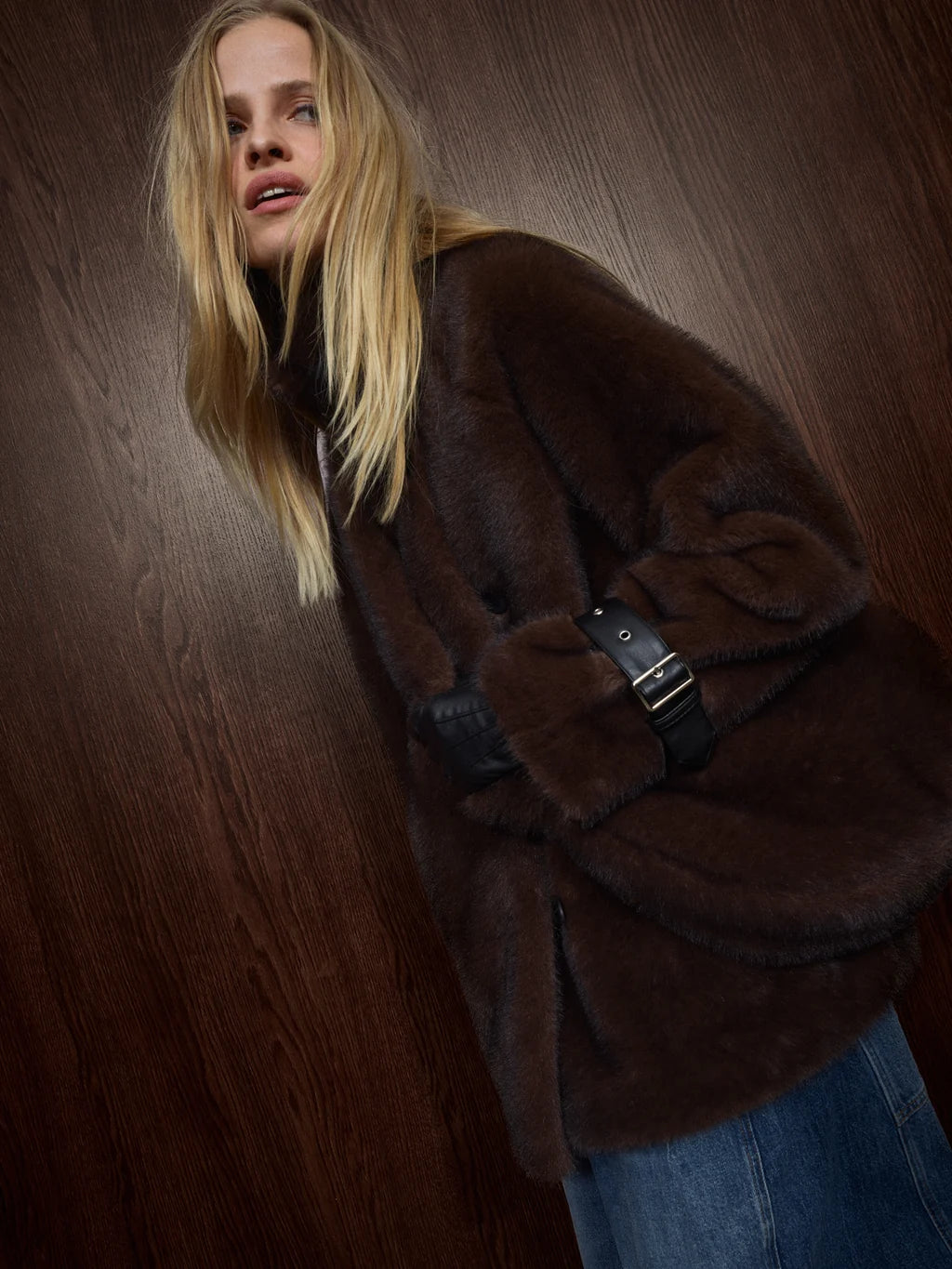 Mos Mosh Delicioso Nanette Faux Fur Jacket
