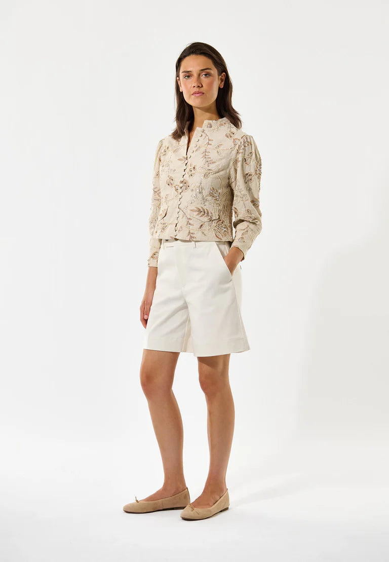 Dea Kudibal Marylin Marigold Jacket With Puff Sleeve