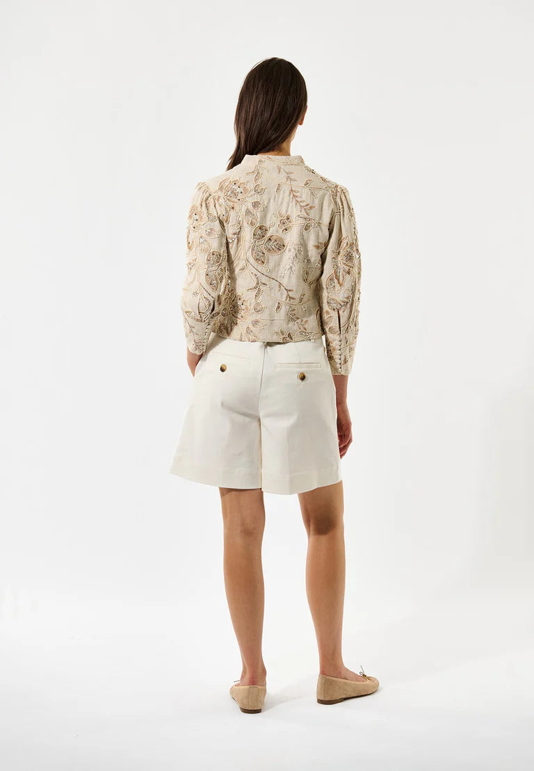 Dea Kudibal Marylin Marigold Jacket With Puff Sleeve