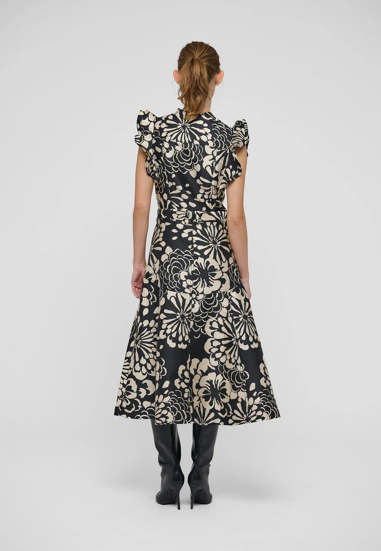 Dea Kudibal Devanti Florana Deress With Denim Details
