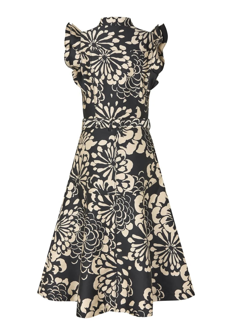 Dea Kudibal Devanti Florana Deress With Denim Details