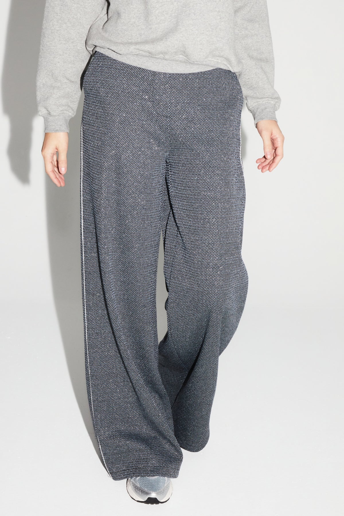 IMPREVU Blue Charlie Geo Dots Trousers