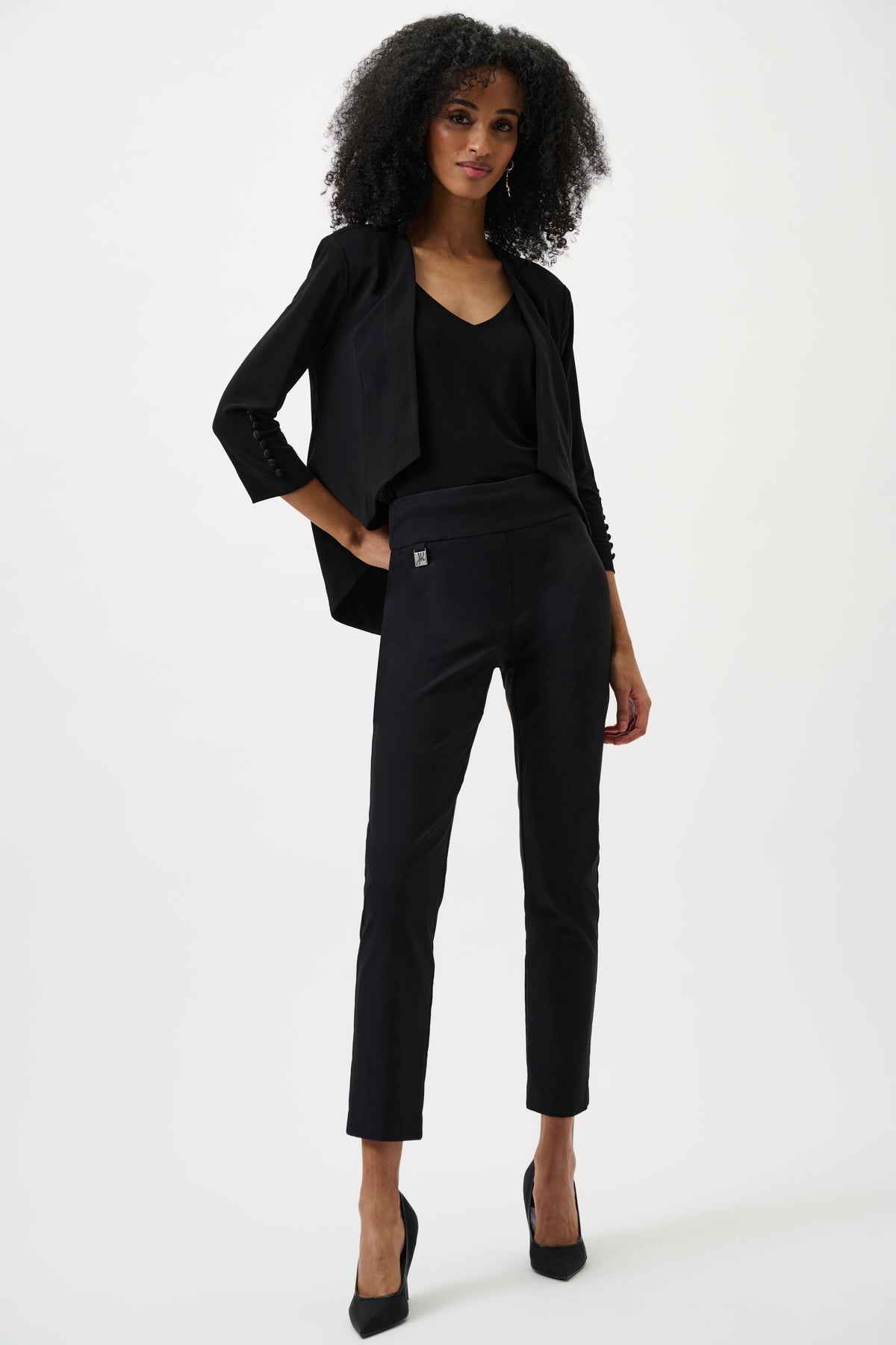 Joseph Ribkoff Essential Black Classic Slim Pant