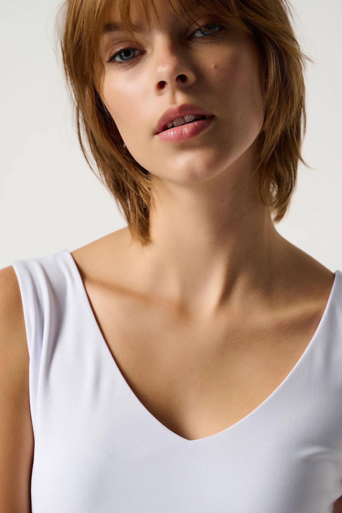 Joseph Ribkoff Vanilla Classic V-Neck Cami