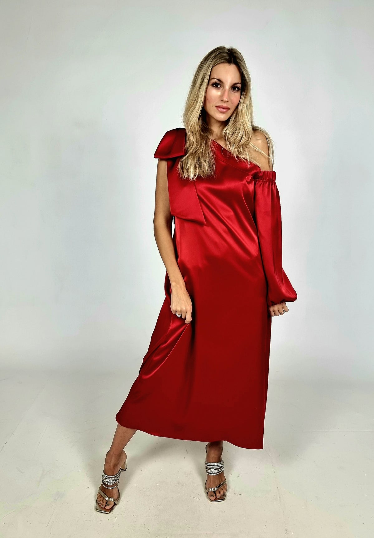 Moskada Red Elba Dress