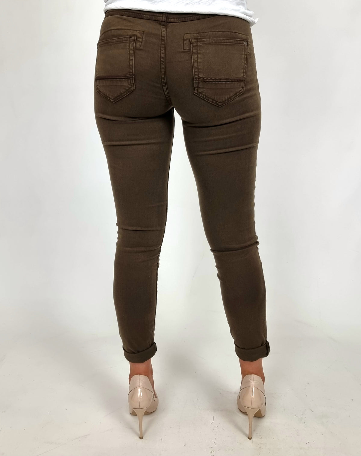 Mos Mosh Slate Black Regular Naomi Treasure Pants