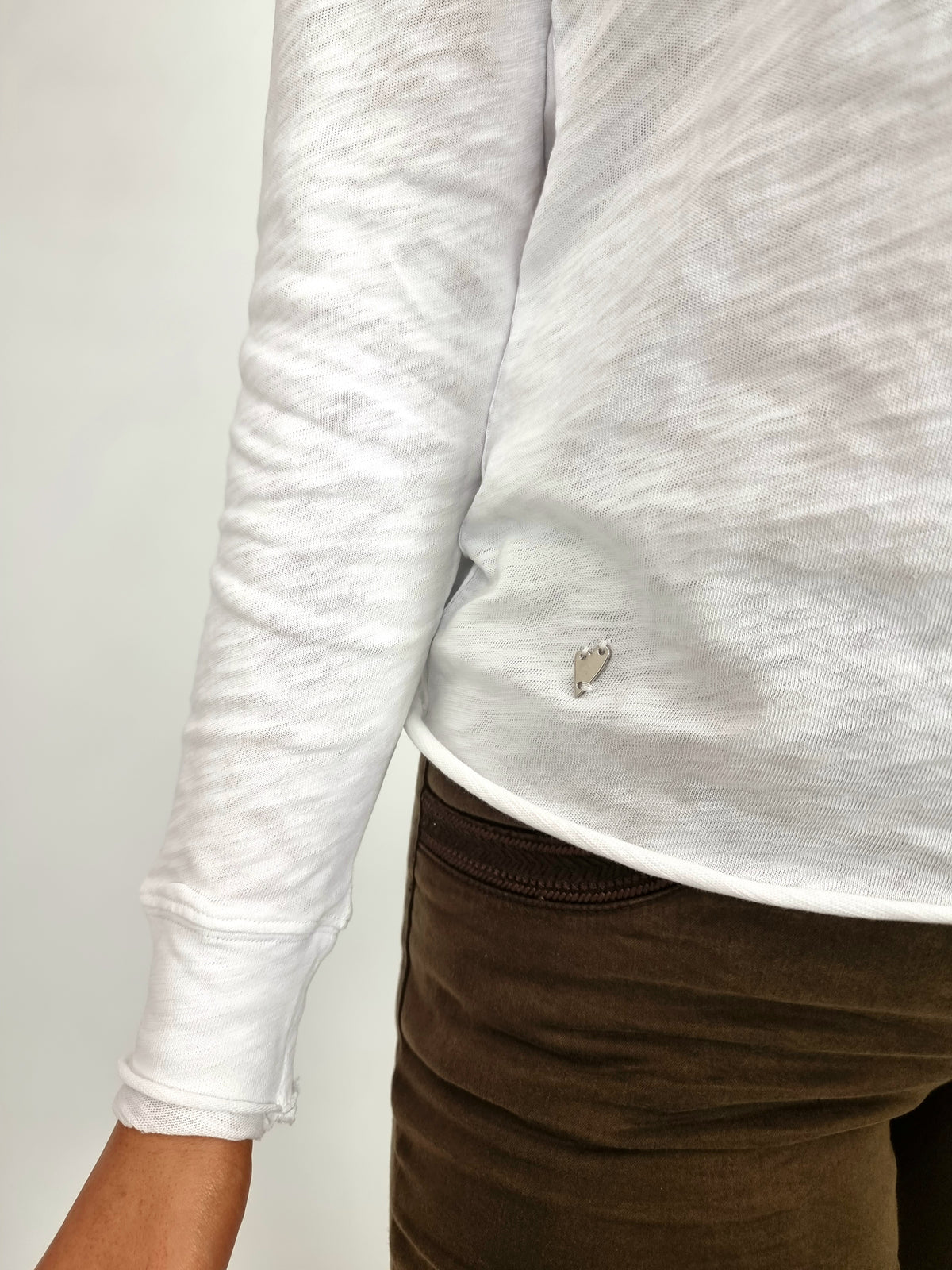 Mos Mosh White Glory O-LS Tee