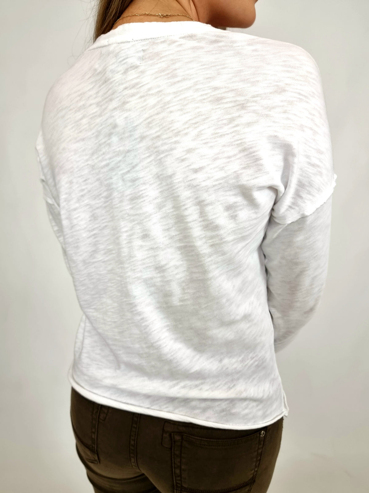 Mos Mosh White Glory O-LS Tee