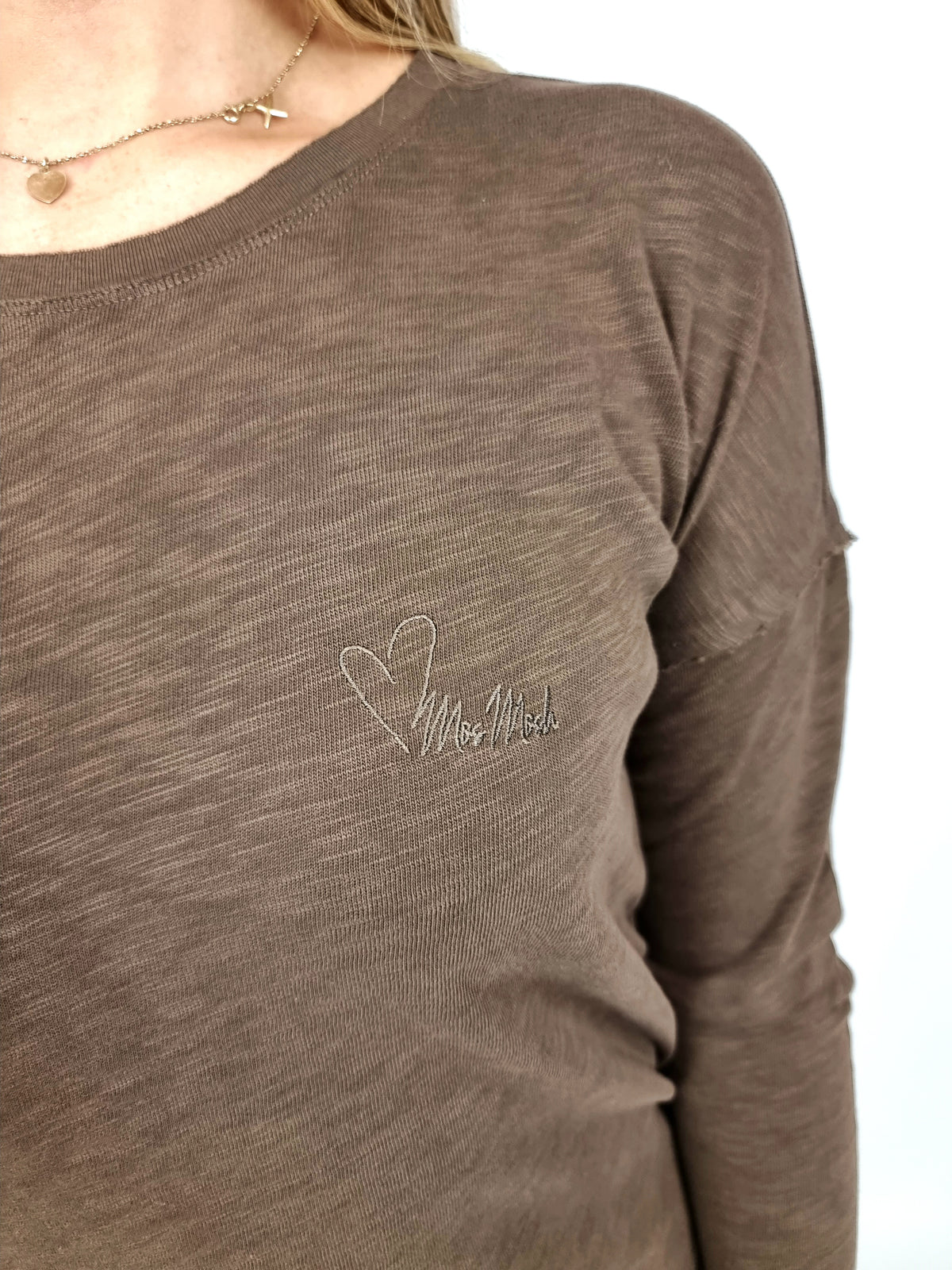 Mos Mosh Slate Black Glory O-LS Tee