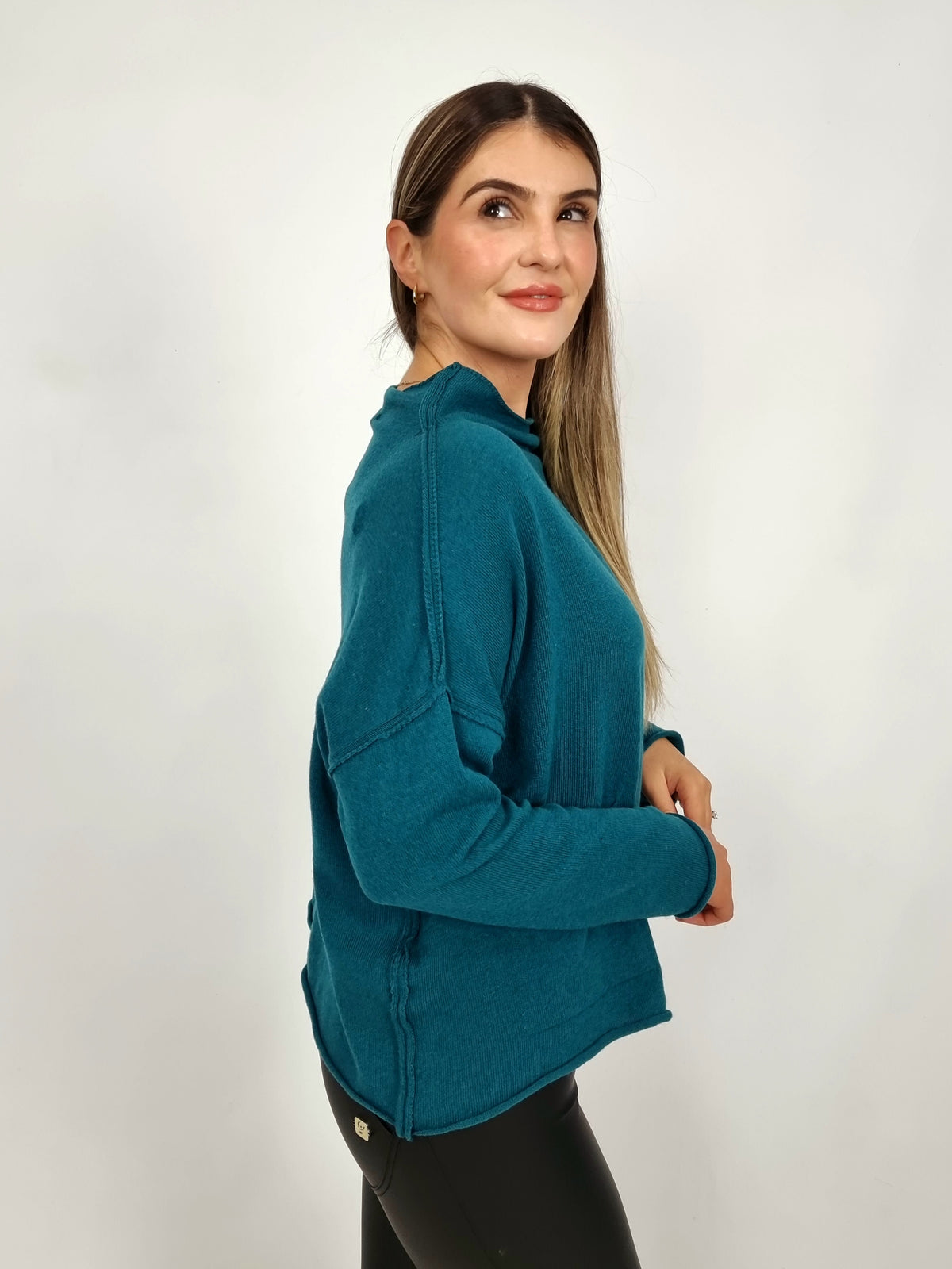 Ozai N Ku Petrol Blue Top