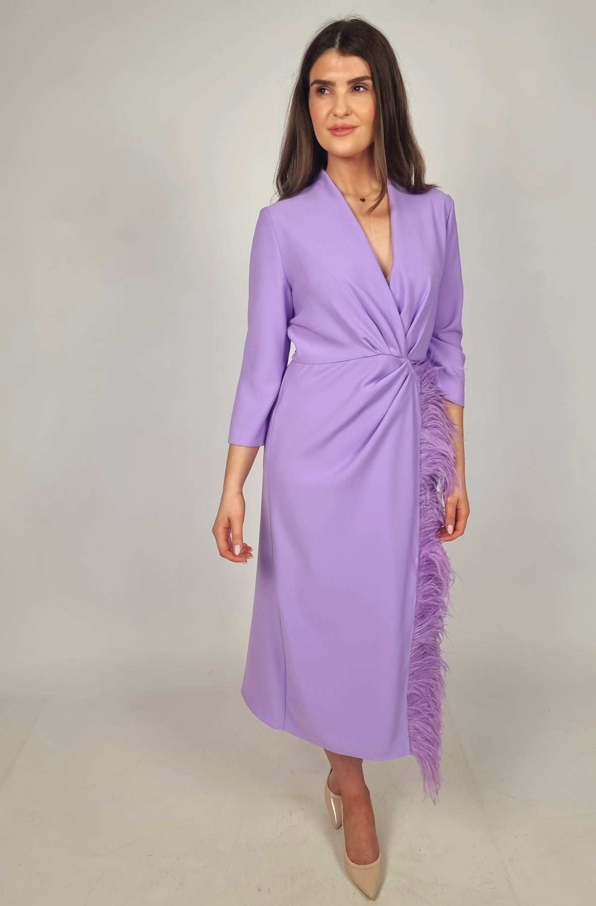 Moskada Malva Tulipan Lavender Dress