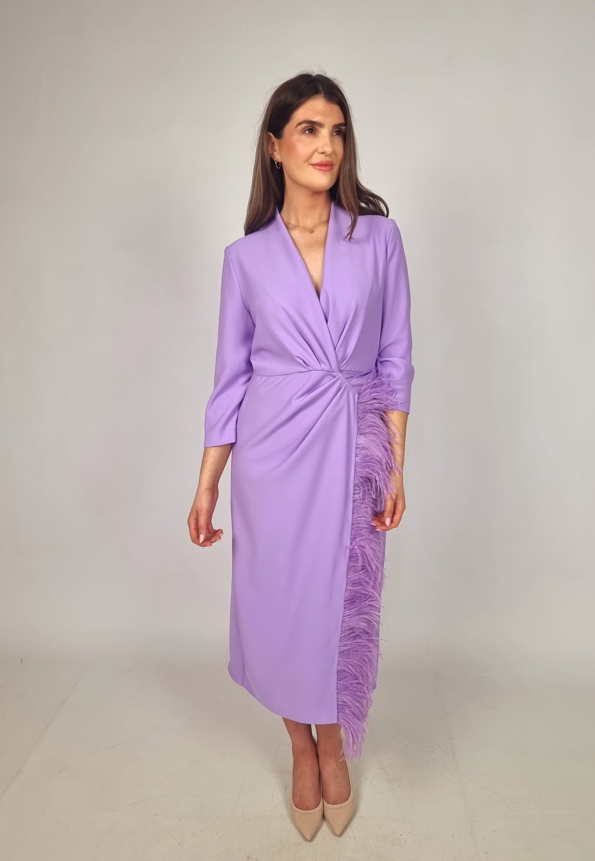 Moskada Malva Tulipan Lavender Dress