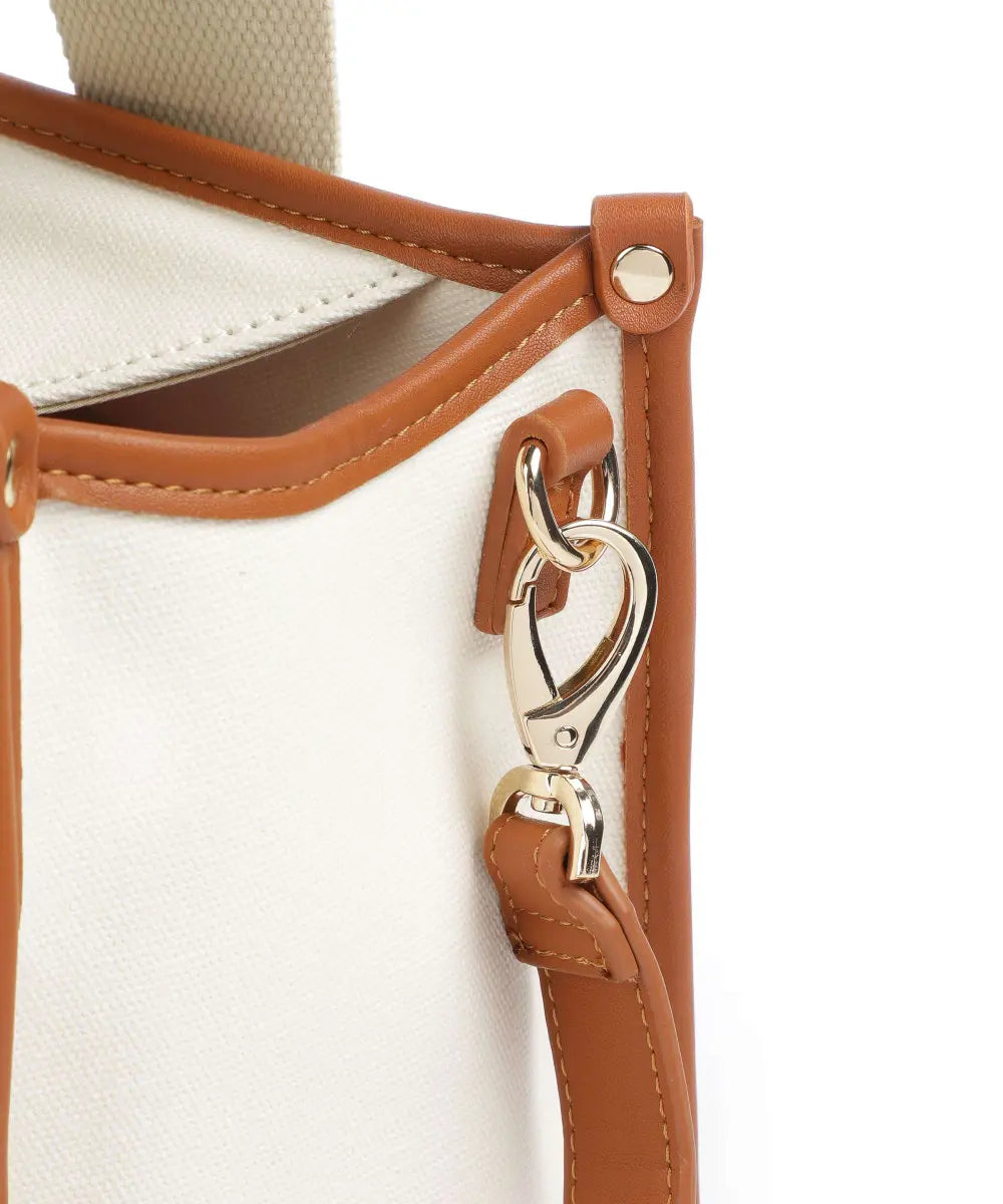 Valentino Candle Shopping Bag -Cuoio/Natural