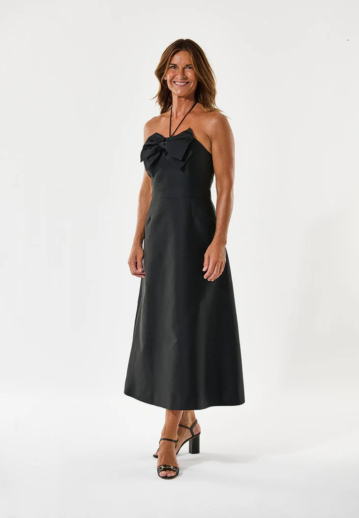 Dea Kudibal Aletta Black Dress With Bow Detail