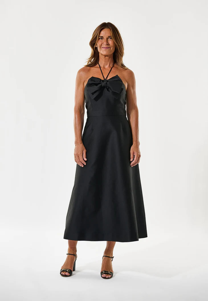 Dea Kudibal Aletta Black Dress With Bow Detail