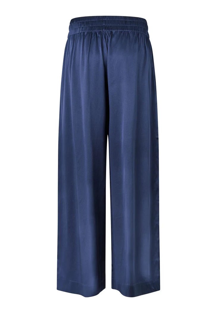 Dea Kudibal Stretch Silk Margo Optical Pants With Elastic Waist