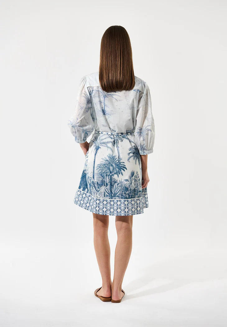 Dea Kudibal Mary Empire Dress With Baloon Sleeves