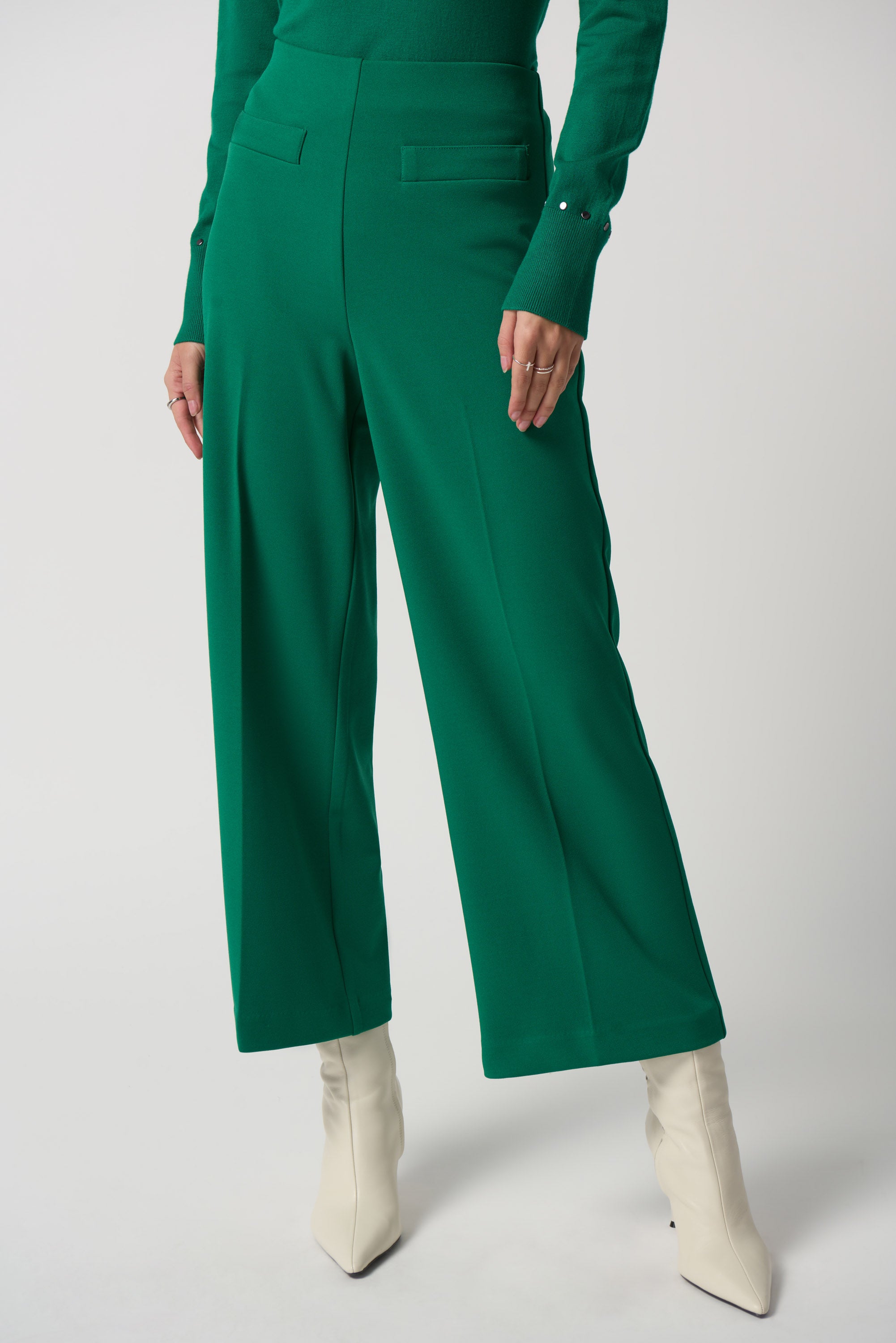 Buy Women's Forest Green Stretch Chinos Online in India