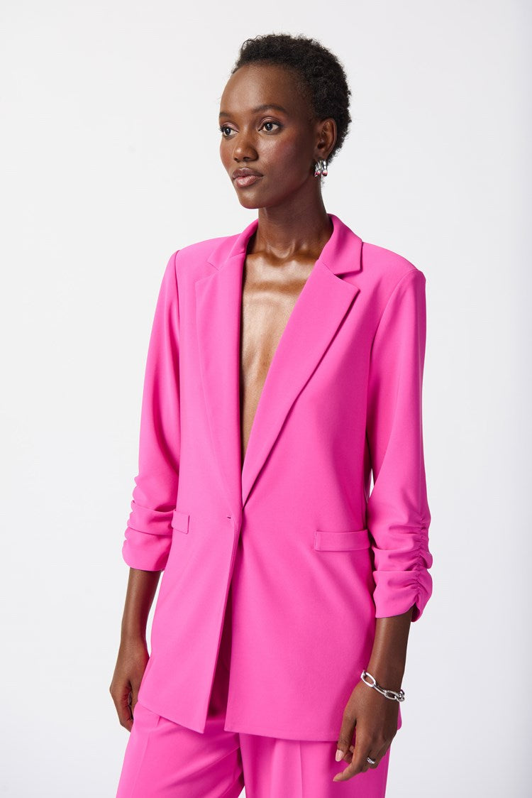 Pink shop knit blazer