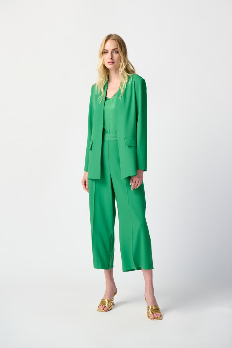 Joseph Ribkoff Island Green Wide Leg Pants