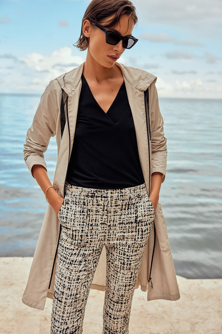 Joseph Ribkoff Black Silky Knit Sleeveless Top