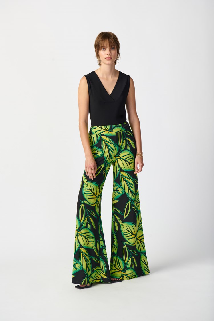 Joseph Ribkoff Black Silky Knit Sleeveless Top