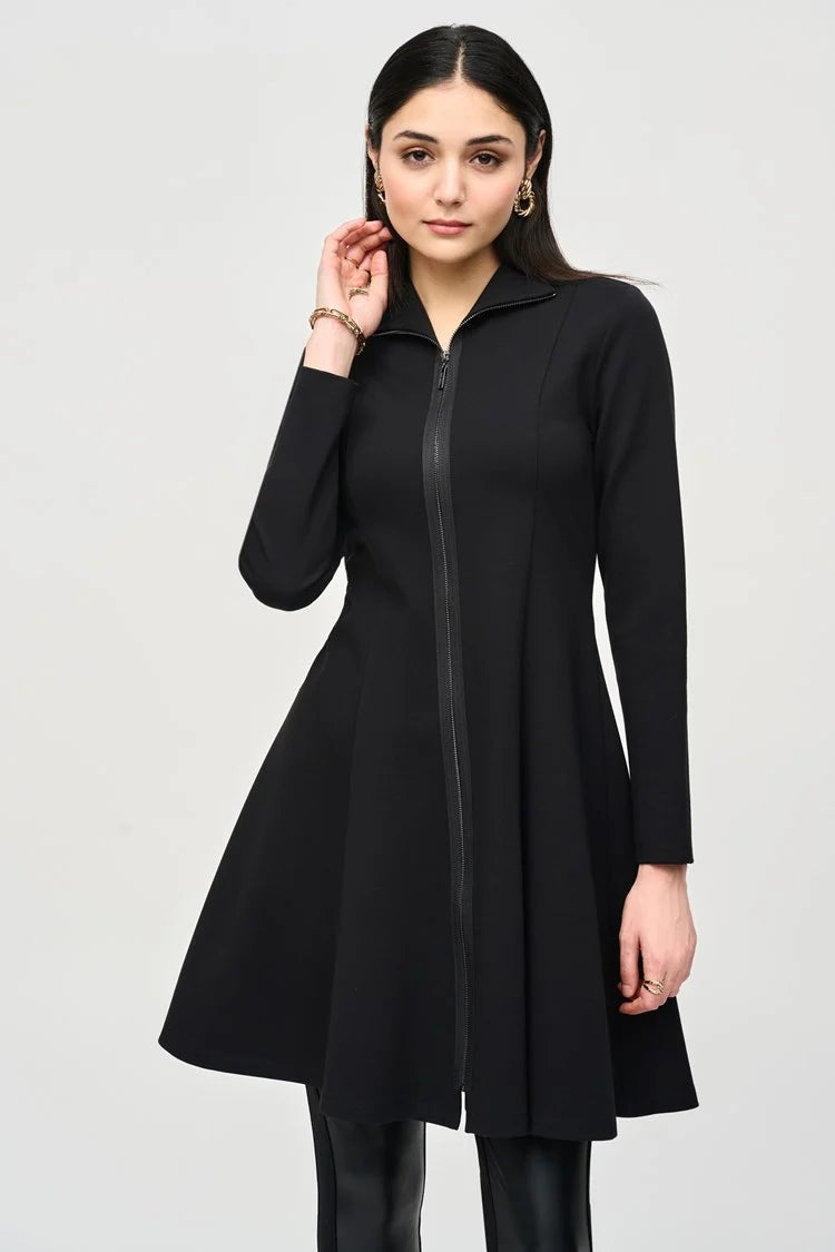 Heavy black coat on sale