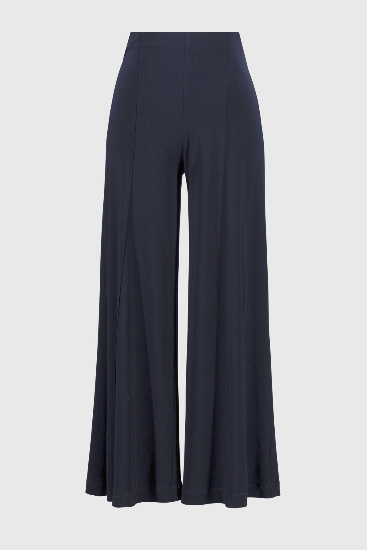 Joseph Ribkoff Midnight Silky Knit Pull-On Wide Leg Pants