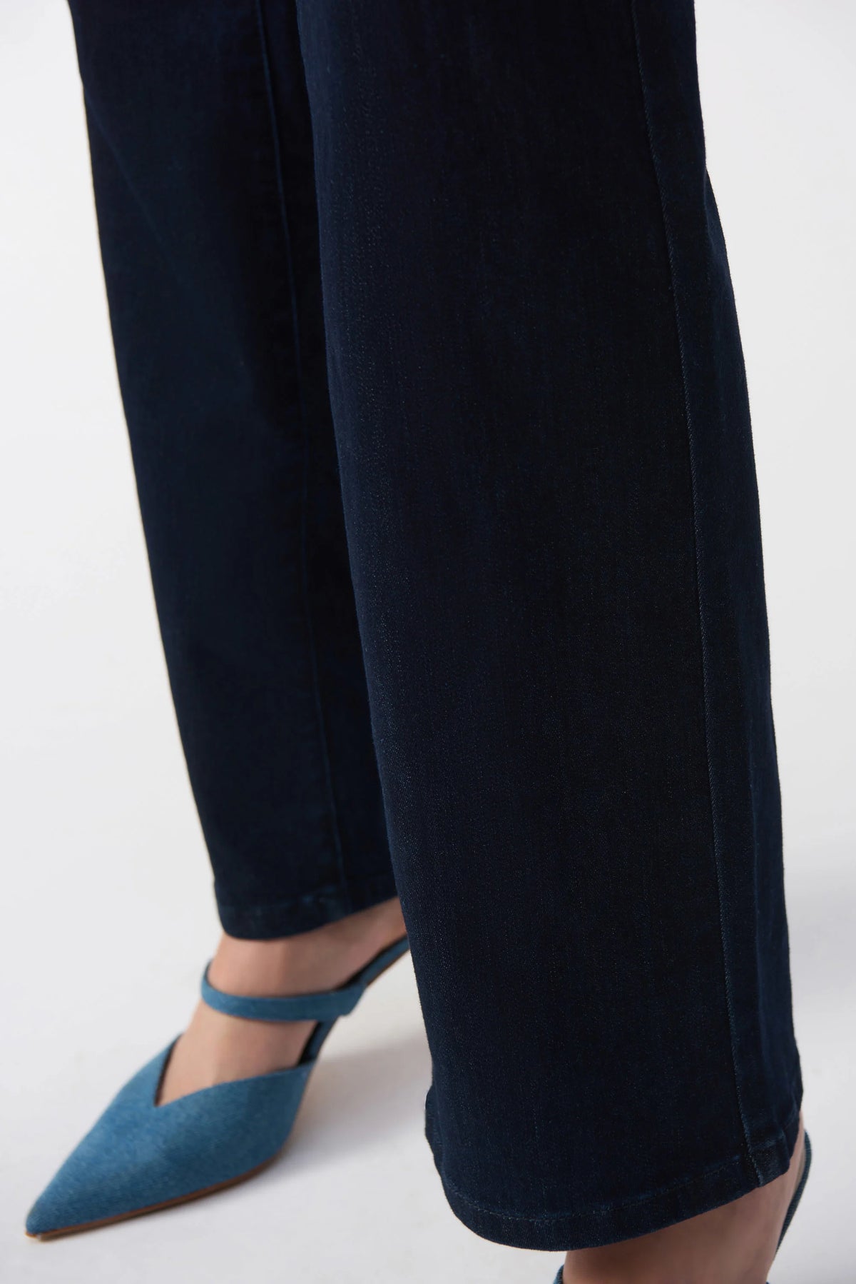 Joseph Ribkoff Dark Denim Blue Brooke | Classic Bootcut Stretch Jeans