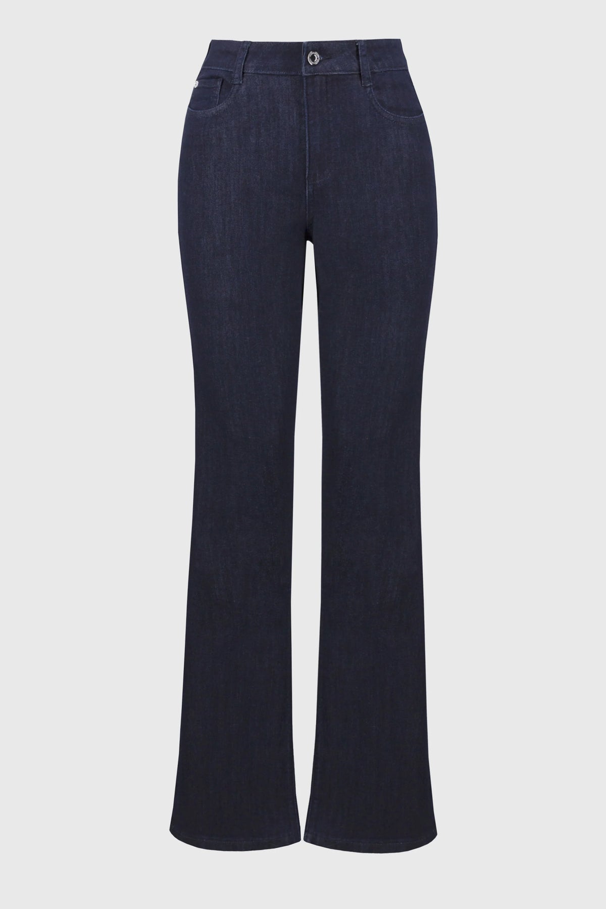 Joseph Ribkoff Dark Denim Blue Brooke | Classic Bootcut Stretch Jeans