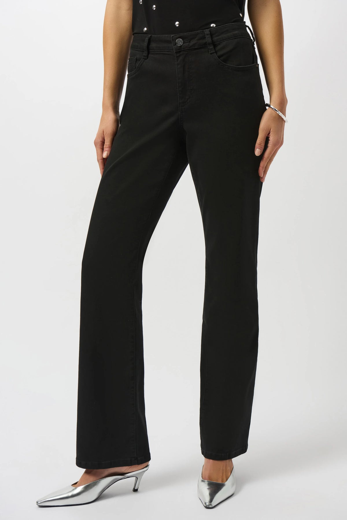 Joseph Ribkoff Black Brooke | Classic Bootcut Stretch Jeans