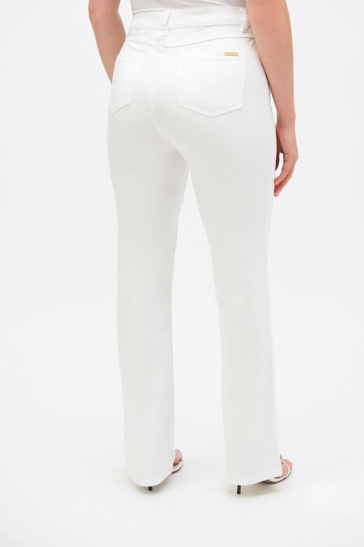 Joseph Ribkoff White Brooke | Classic Bootcut Stretch Jeans