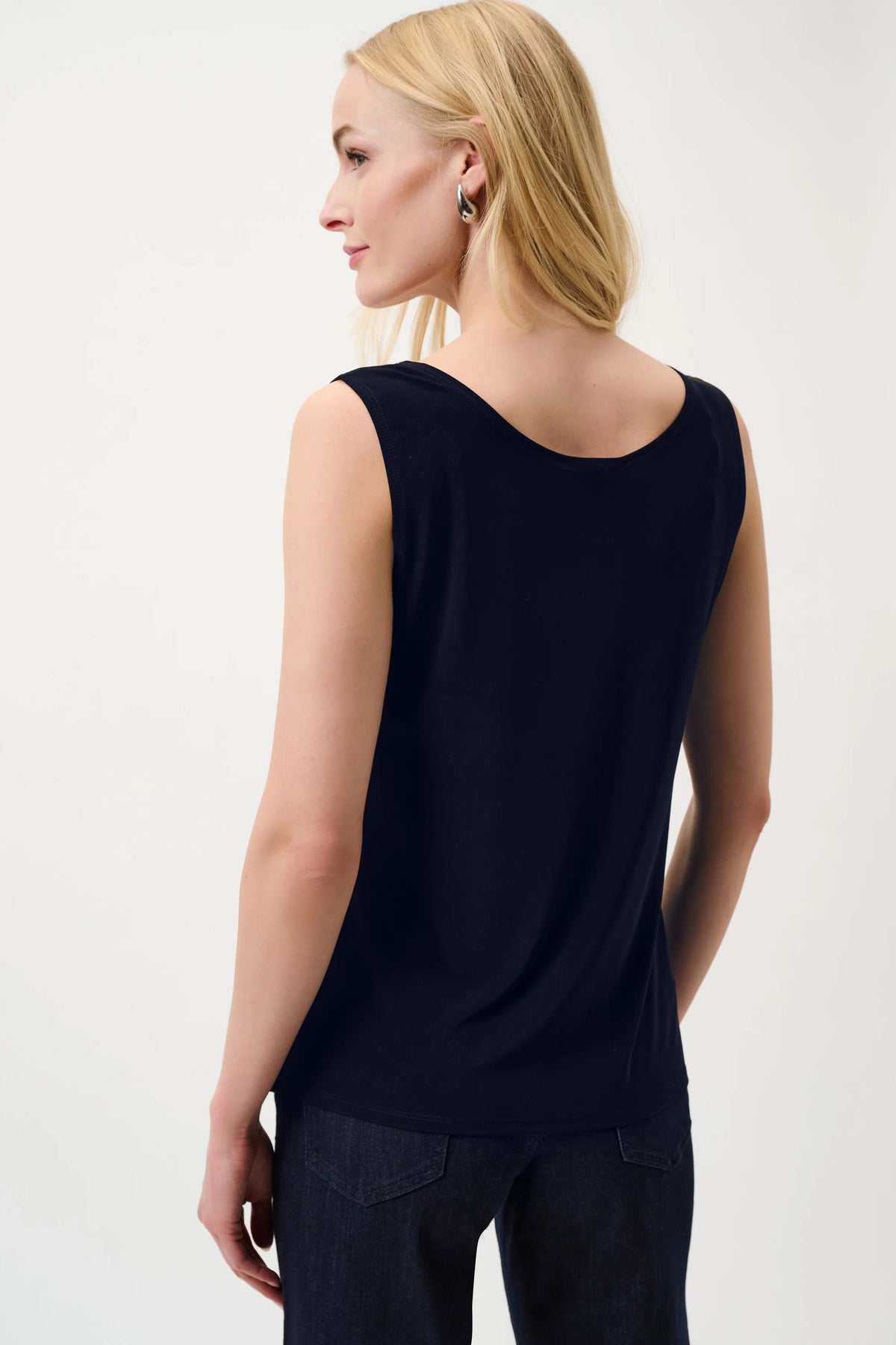Joseph Ribkoff Midnight Blue Classic Scoop Neck Camisole