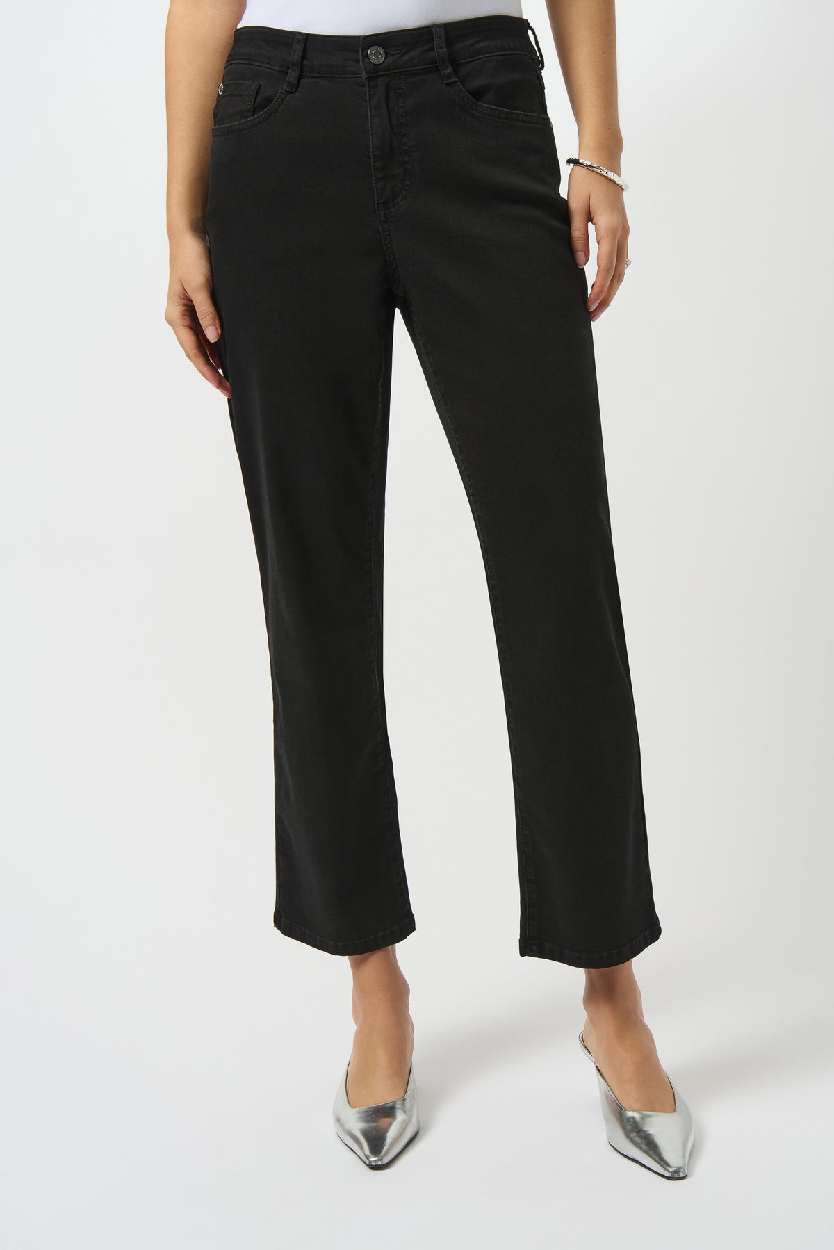 Joseph Ribkoff Black Margot | Classic Straight Leg Stretch Jeans