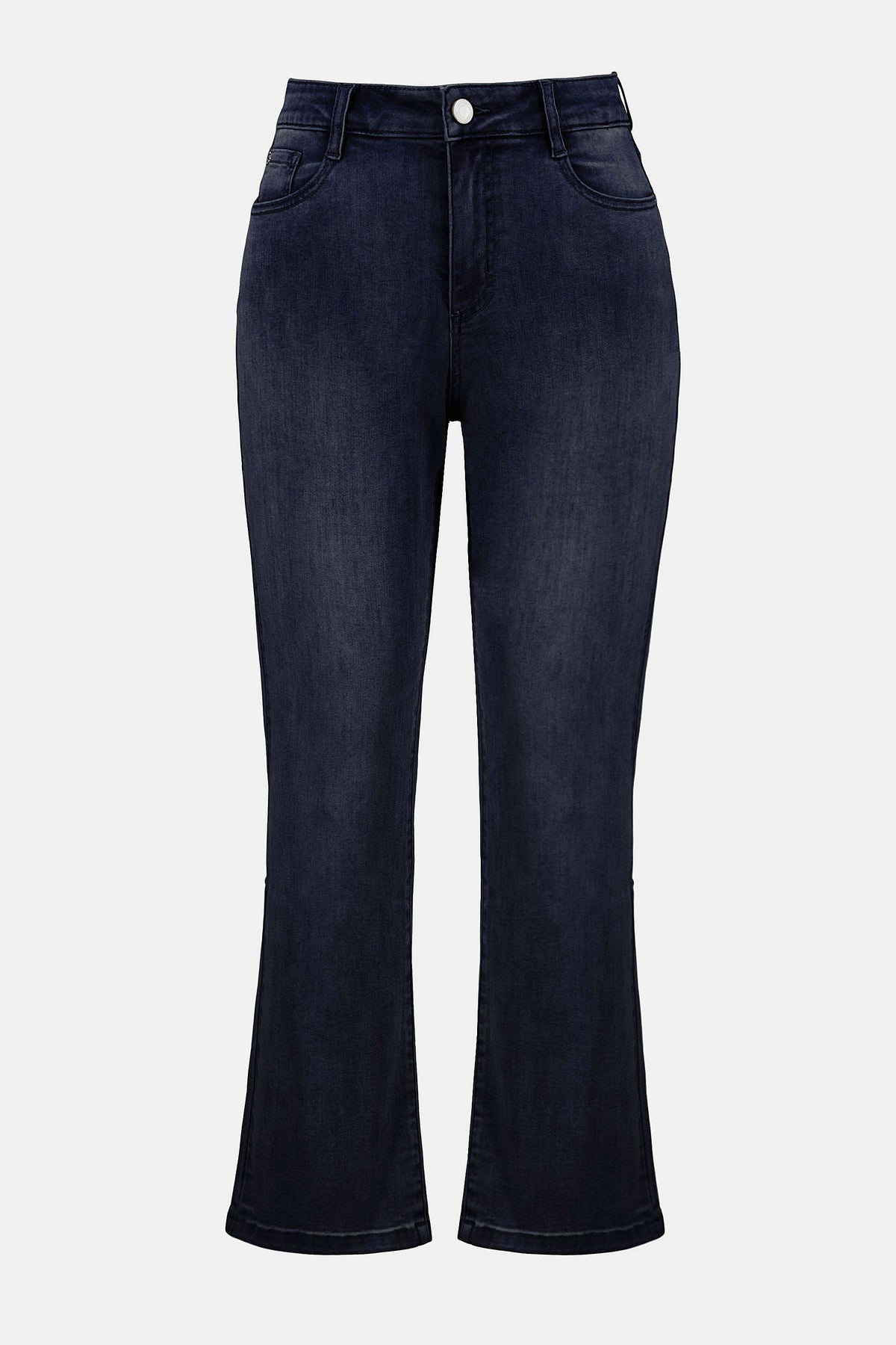 Joseph Ribkoff Dark Denim Blue Margot Classic Straight Leg Stretch Jeans