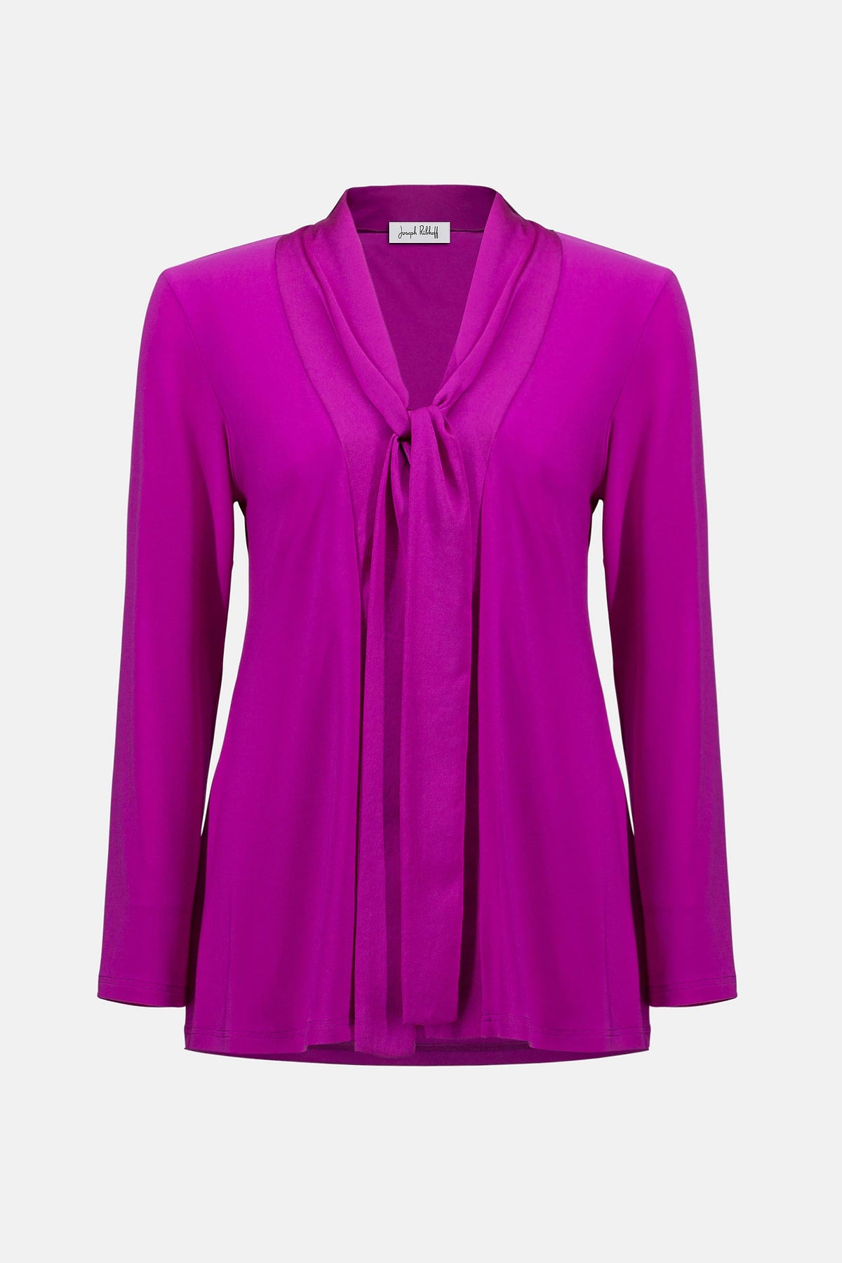 Joseph Ribkoff Cosmos Silky Knit And Satin Straight Tunic