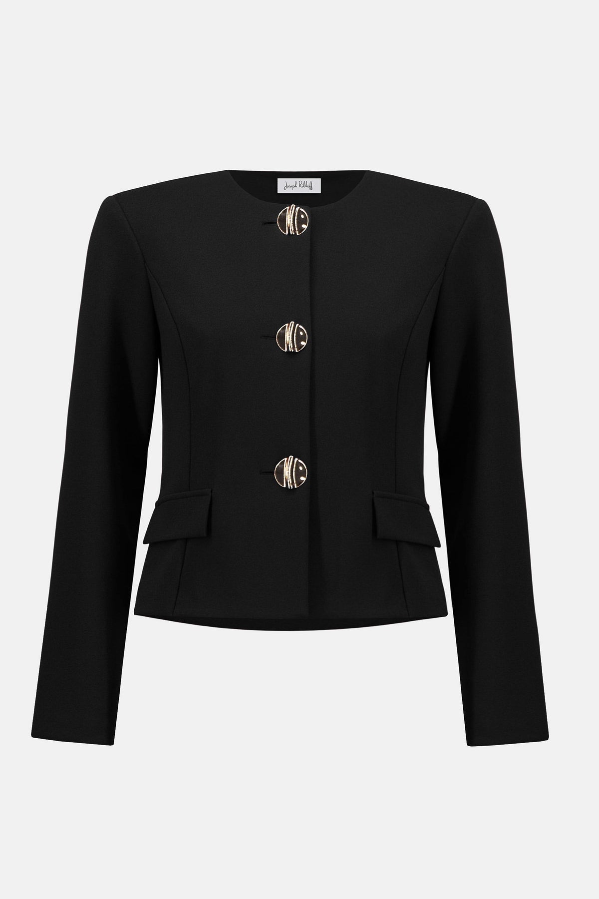 Joseph Ribkoff Scuba Crepe Boxy Blazer
