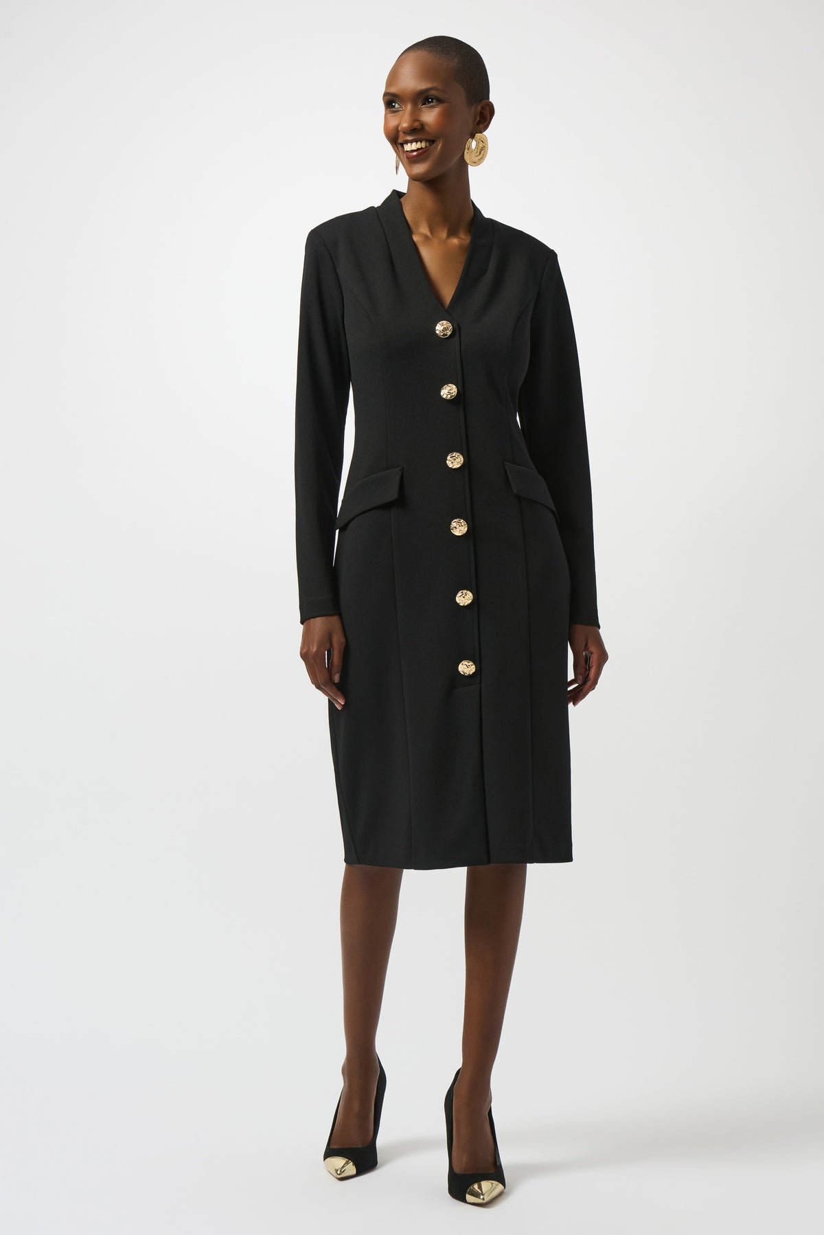 Joseph Ribkoff Scuba Crepe Sheath Dress