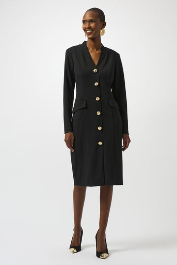 Joseph Ribkoff Scuba Crepe Sheath Dress