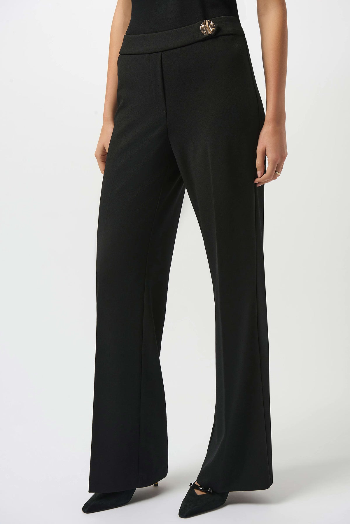Joseph Ribkoff Scuba Crepe Wide-Leg Pants