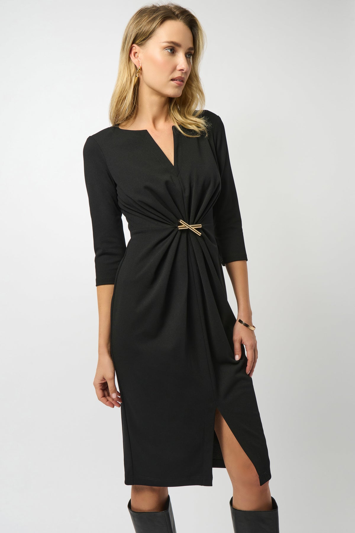 Joseph Ribkoff Scuba Crepe Sheath Dress