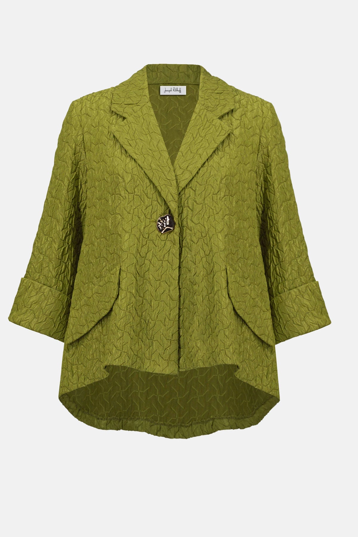 Joseph Ribkoff Signature | Textured Jacquard Swing Jacket