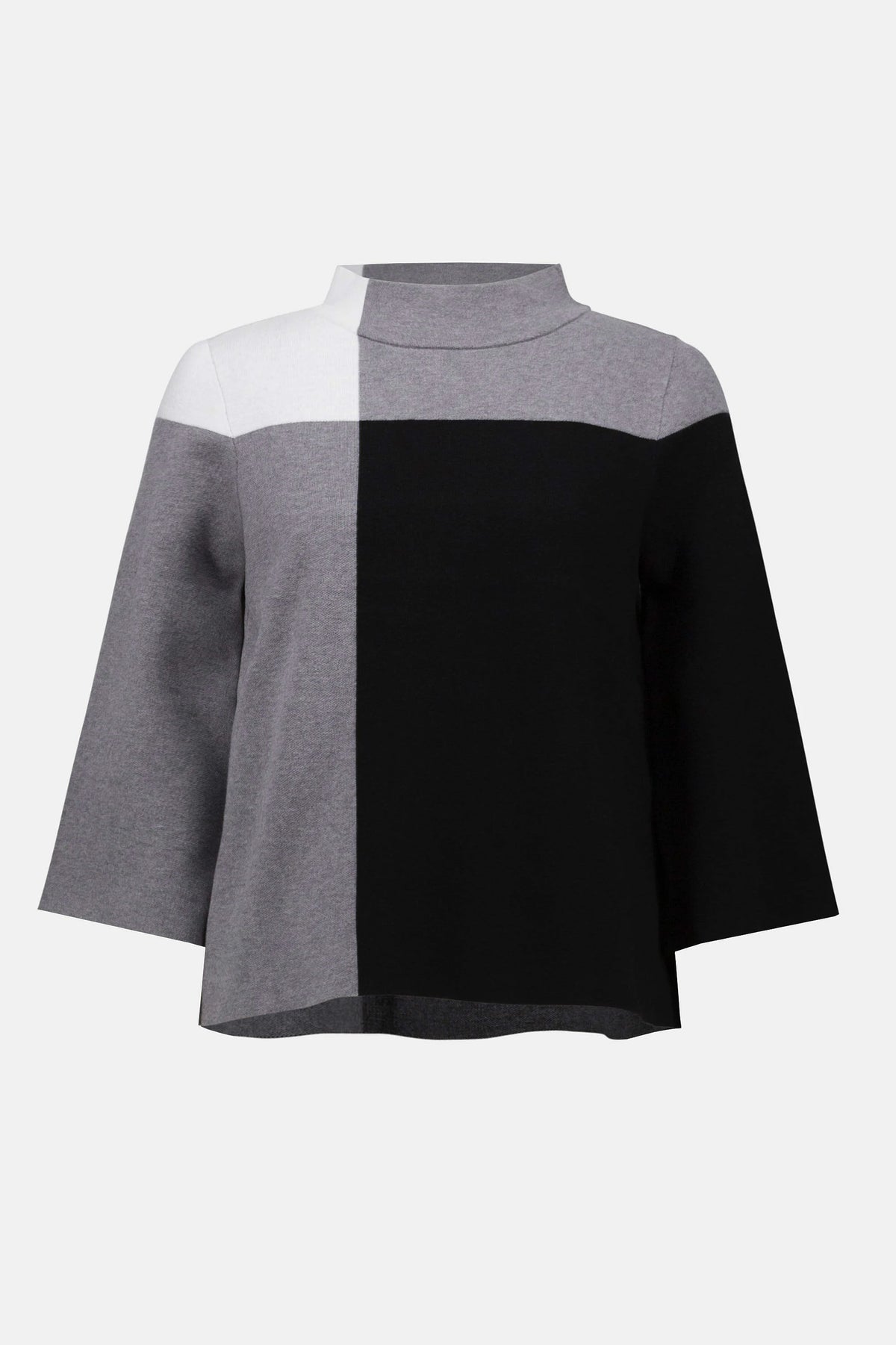 Joseph Ribkoff Jacquard Sweater Colour Block Pullover